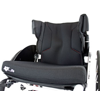 Suportes laterais ajustáveis integrados