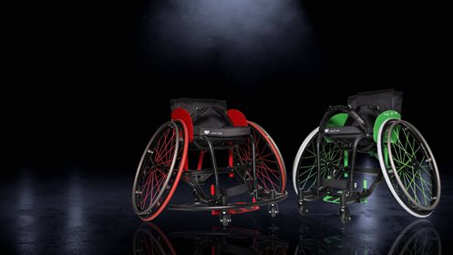 Nova cadeira de rodas multi-desporto RGK Allstar A2