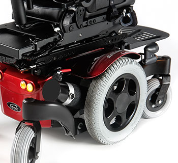 Base compacta para manobrabilidade em espaços interiores