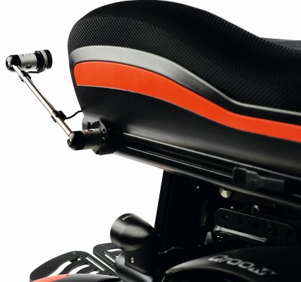 Botão de pressão ao nível do joelho