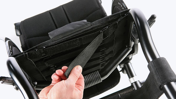 Sistema de correias do assento Block & Tackle
