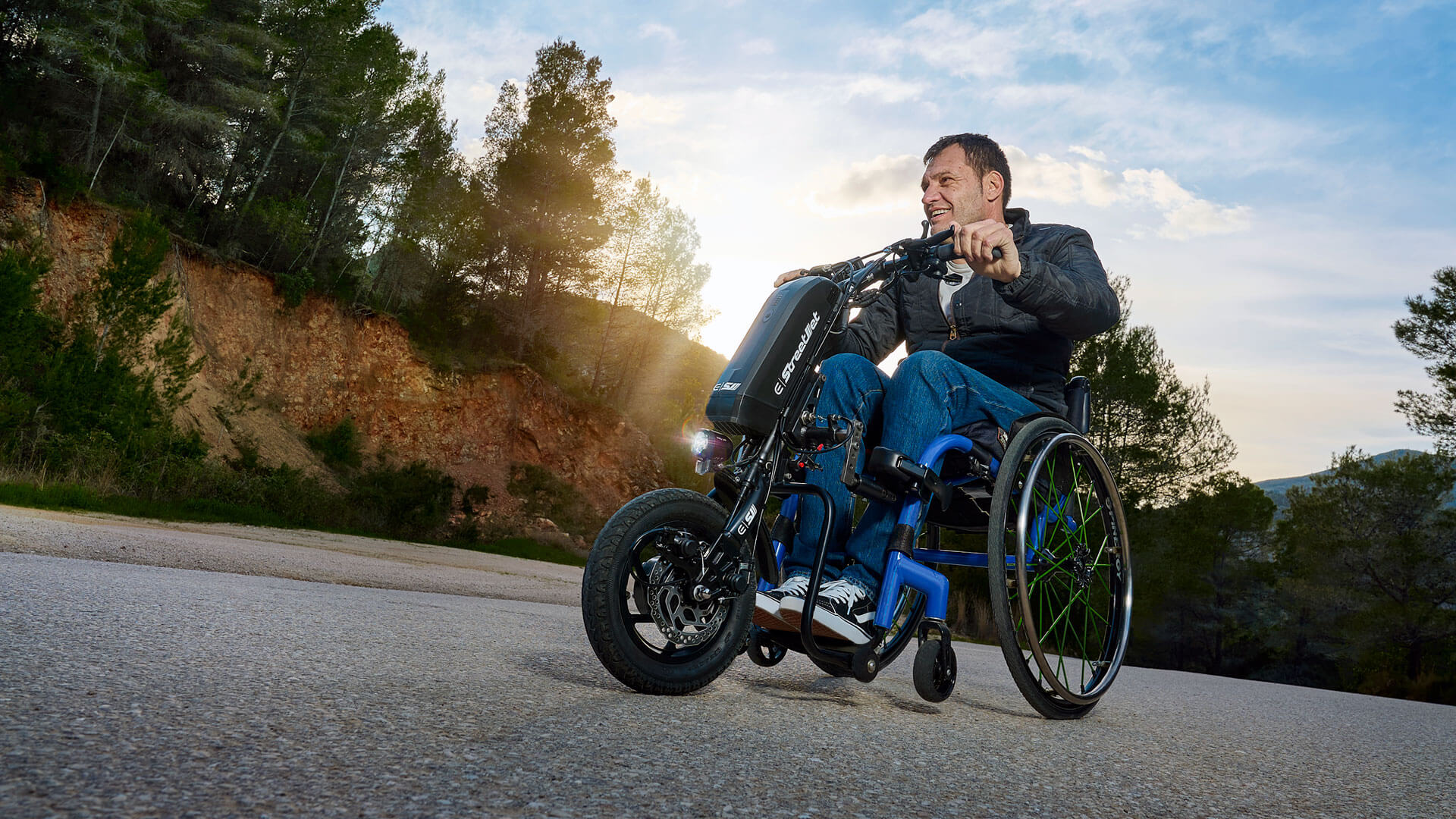 Nova handbike elétrica EMPULSE StreetJet