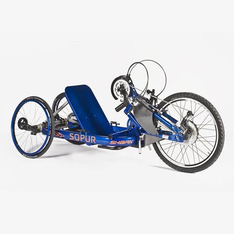 Shark - Handbike numa cadeira