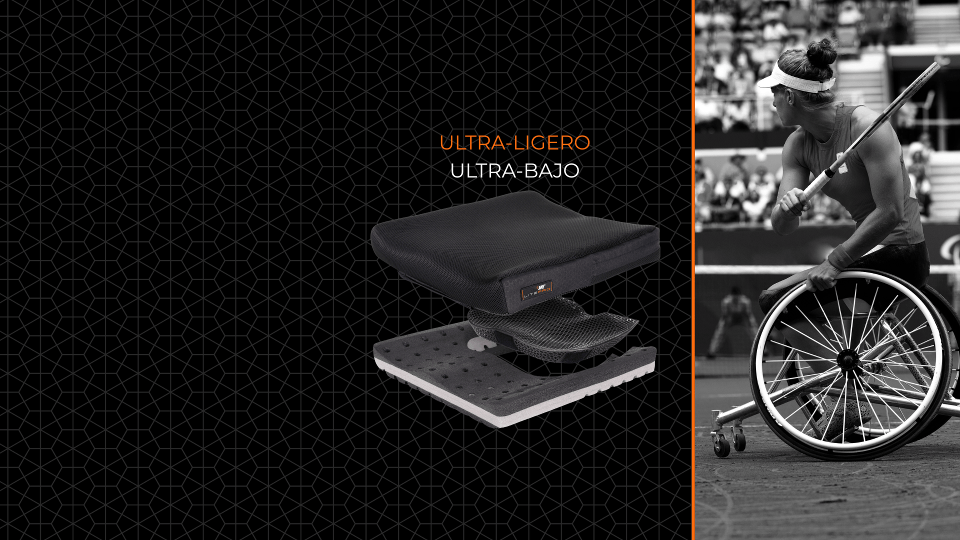 Nova almofada JAY LitePro para utilizadores ativos