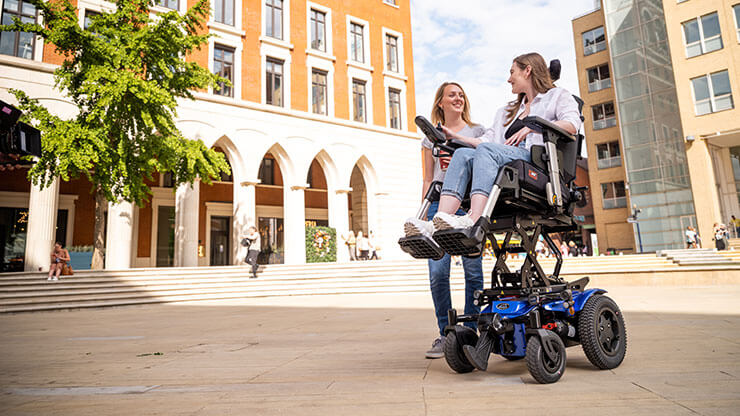 Elevação e basculação elétrica