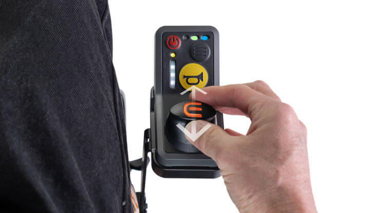 Controlador de velocidade com direção de aro