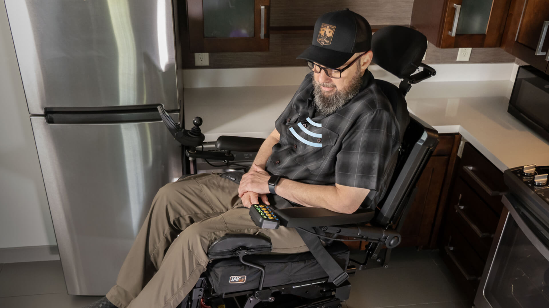 O primeiro sistema de assento elétrico ativado por voz.