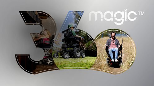 Descubra Magic 360 – A cadeira de rodas elétrica mais versátil do mercado