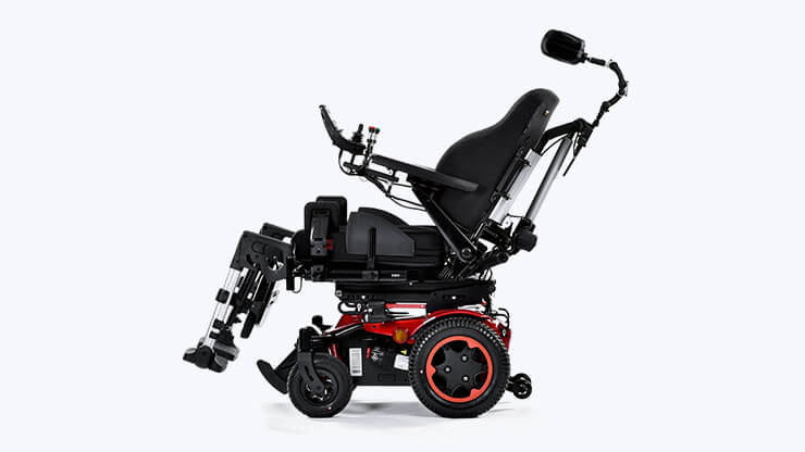 Reclinação elétrica de 30º