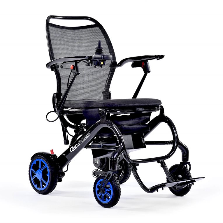 Cadeira de rodas elétrica dobrável QUICKIE Q50 R Carbon